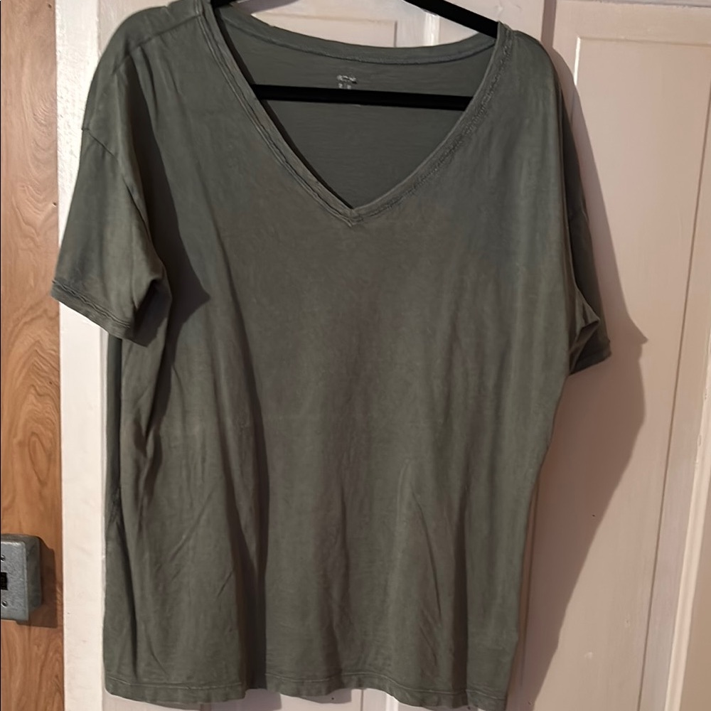 Aerie oversized v neck